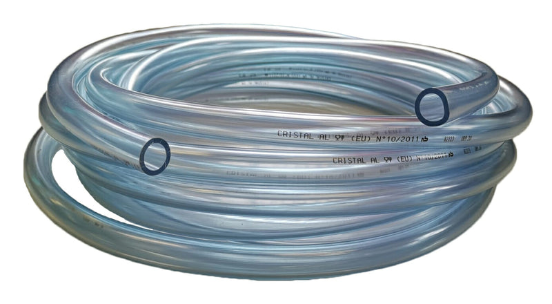 Clear Hose 0.75 inch (19mmID- 25mmOD)  (Per Metre) For Pond & Aquariums